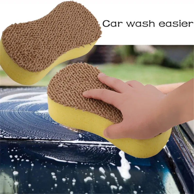 1PC 8 Shape Car Wash Sponges Washing Block for Car Washer & Cleaning