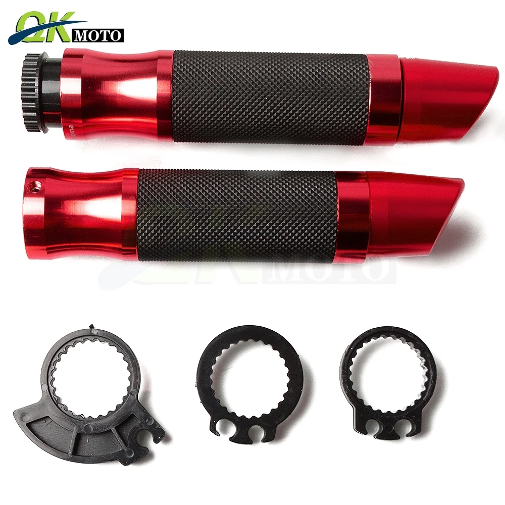 Universal Motorcycle Hand Grips& Handlebar Ends For Honda CB1000R CBR600RR XR230 XR250 XR230 JH70 Hornet 600 Hornet 900 VFR750