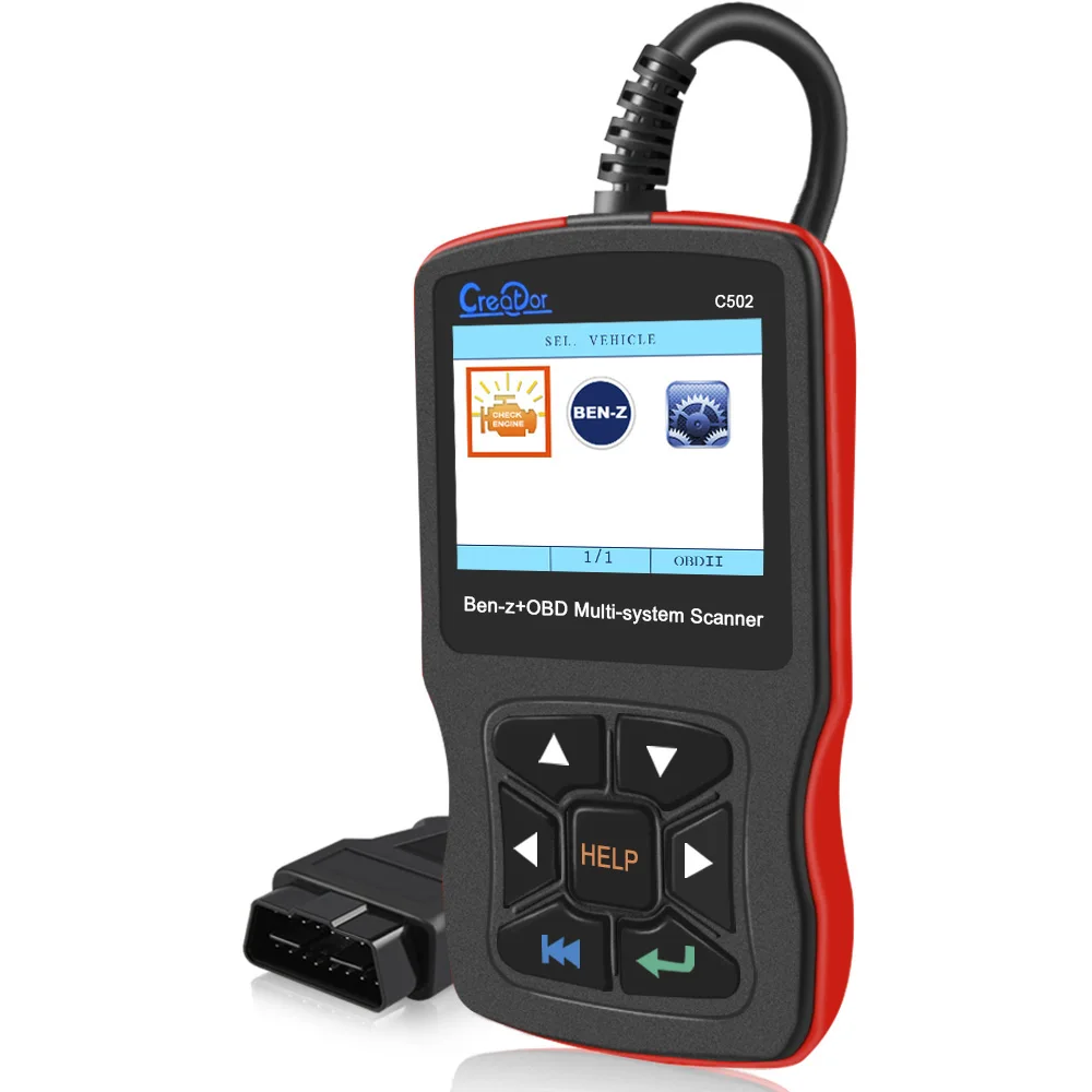 Считыватель кодов CREATOR C502 OBD2 профессиональный диагностический инструмент