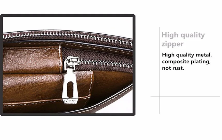 de alta qualidade couro crossbody saco peito