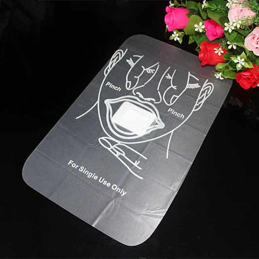 1pc training mask CPR Safety breathing Masks Disposable Mouth To Mouth