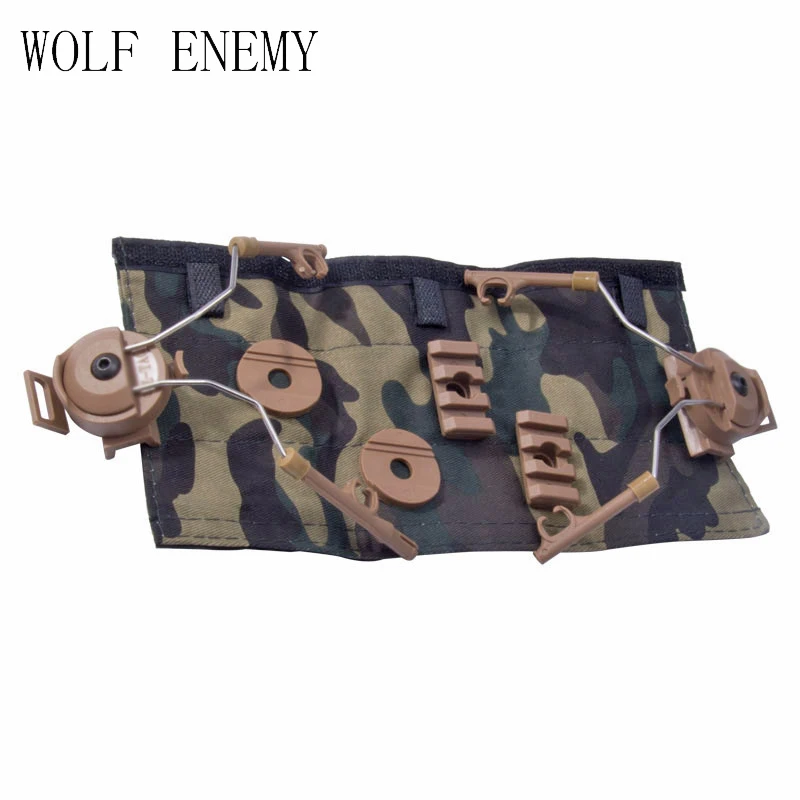 New-Z-Tactical-Helmet-Rail-Adapter-Set-for-Comtac-I-II-Headset-Peltor-Comtac-Headset-Ops