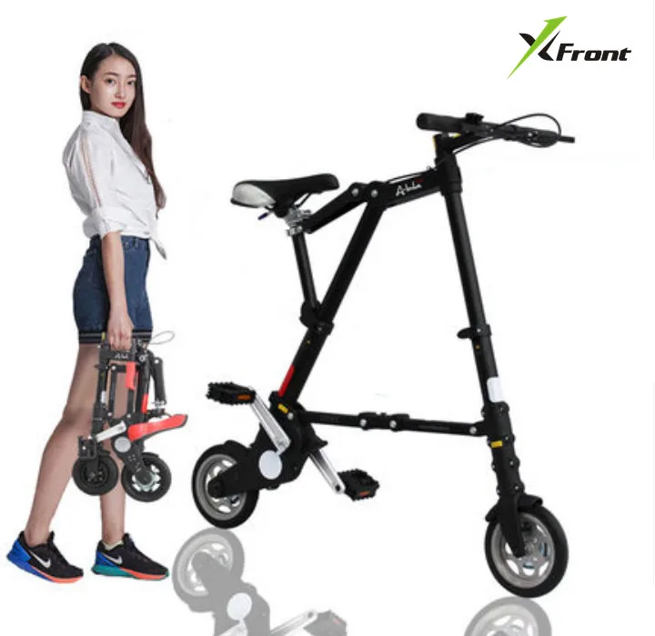 Mini v lo pliant ultra l ger A bike roue de 10 pouces v lo de route unisexe sports de plein air m tro v hicules de transport en commun nouveau