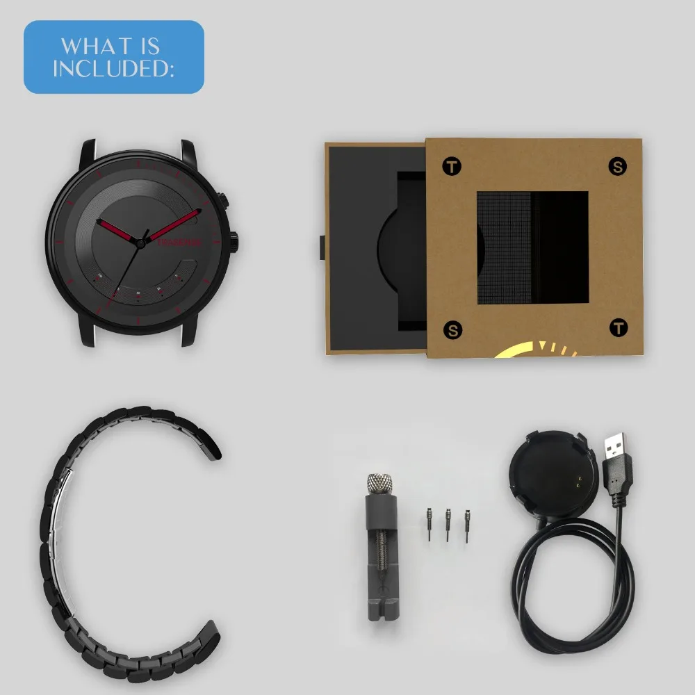 Умные часы с bluetooth из нержавеющей стали для IOS и android мужские многофункциональные