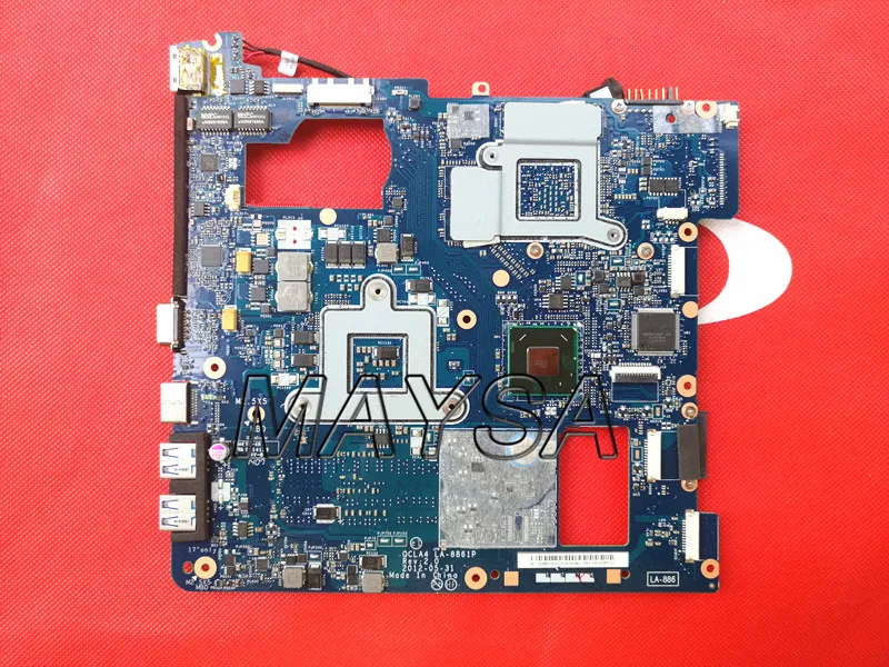 Laptop Motherboard Fit For Samsung NP350 NP350V5C 350V5X Notebook Mainboard QCLA4 LA-8861P BA59-035