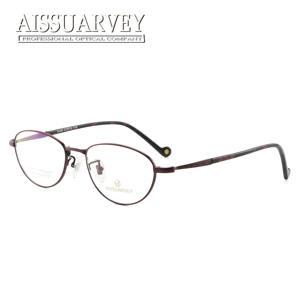 

Pure Titanium Eyeglasses Women Top Quality Optical Glasses Frame Prescription Small Goggles Reading Computer Brand Designer New