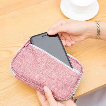 

Hot Oxford Cloth Travel Passport Pack Purse Credit Card Holder Bag Storage Organizer Fashion Tickets Clutch Money Bags