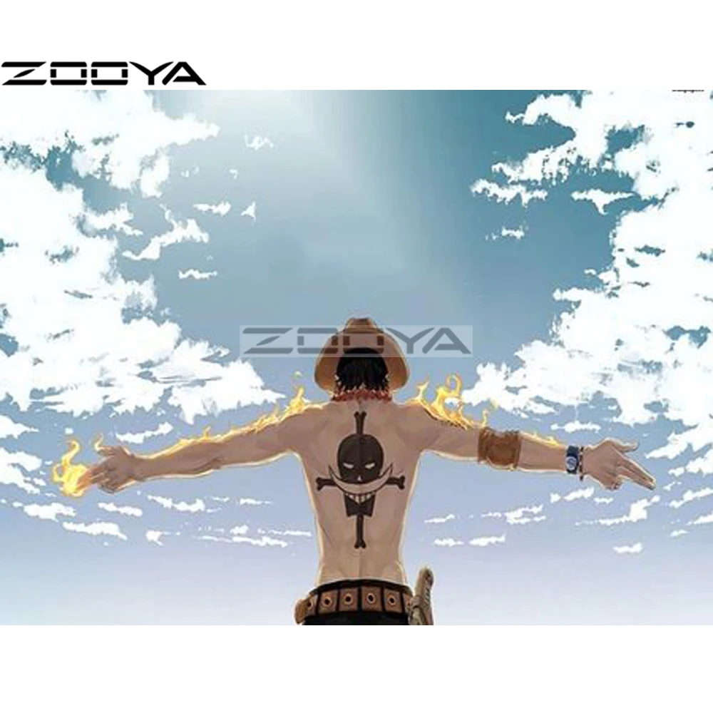 ZOOYA Diamond Embroidery 5D DIY Round Painting Wall Sticker Pictures Of Rhinestone Cross-Stitch Kits Man Skull R1633 | Дом и сад