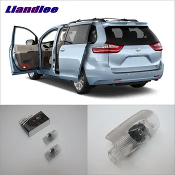 

Car Door Ghost Shadow For Toyota Sienna 2011 2012 2013 2014 Courtesy Brand Logo LED Projector Welcome Light Decorative Lamp