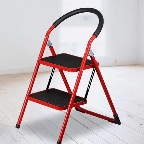 Domestic Iron And Steel Two Step Folding Ladder Stool Herringbone Telescopic Ladder 2 Class Stepladder Chair Chair Acrylic Chair Casterchair Modern Aliexpress