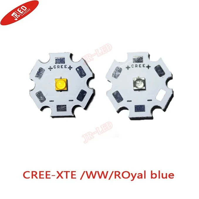 10 шт. X Cree XTE XT E 1 Вт 3 5 светодиодный излучатель освещающий белое теплое