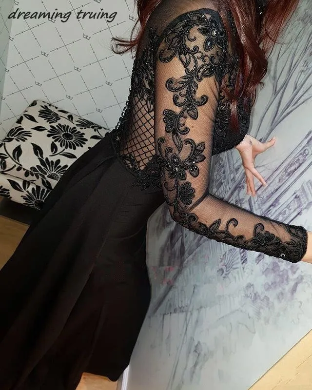 conew_2019-black-high-neck-long-sleeves-satin-long-evening-dresses-sheer-high-neck-beaded-floor-length-prom-evening-gowns-with-overskirt-bc0526 (2)_conew1