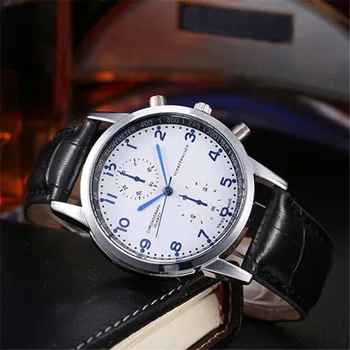 

Relogio Masculino 2019 Quartz Watch Men Leather Casual Watches Men's Clock Male Sports Wristwatch Montre Hodinky Ceasuri Saat-20