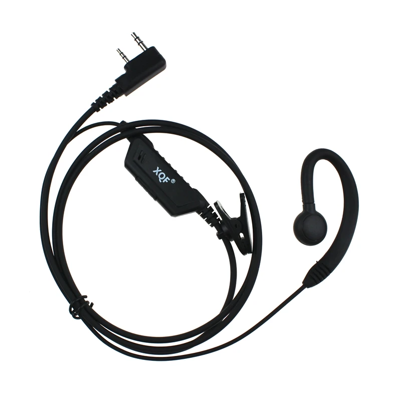 

2 Pin Radio Ear Hook Earpiece Walkie Talkie Headset for Baofeng UV-5R UV-82 BF-888S For Kenwood TK-3207 TK-3107 TK-2207 TK-378G