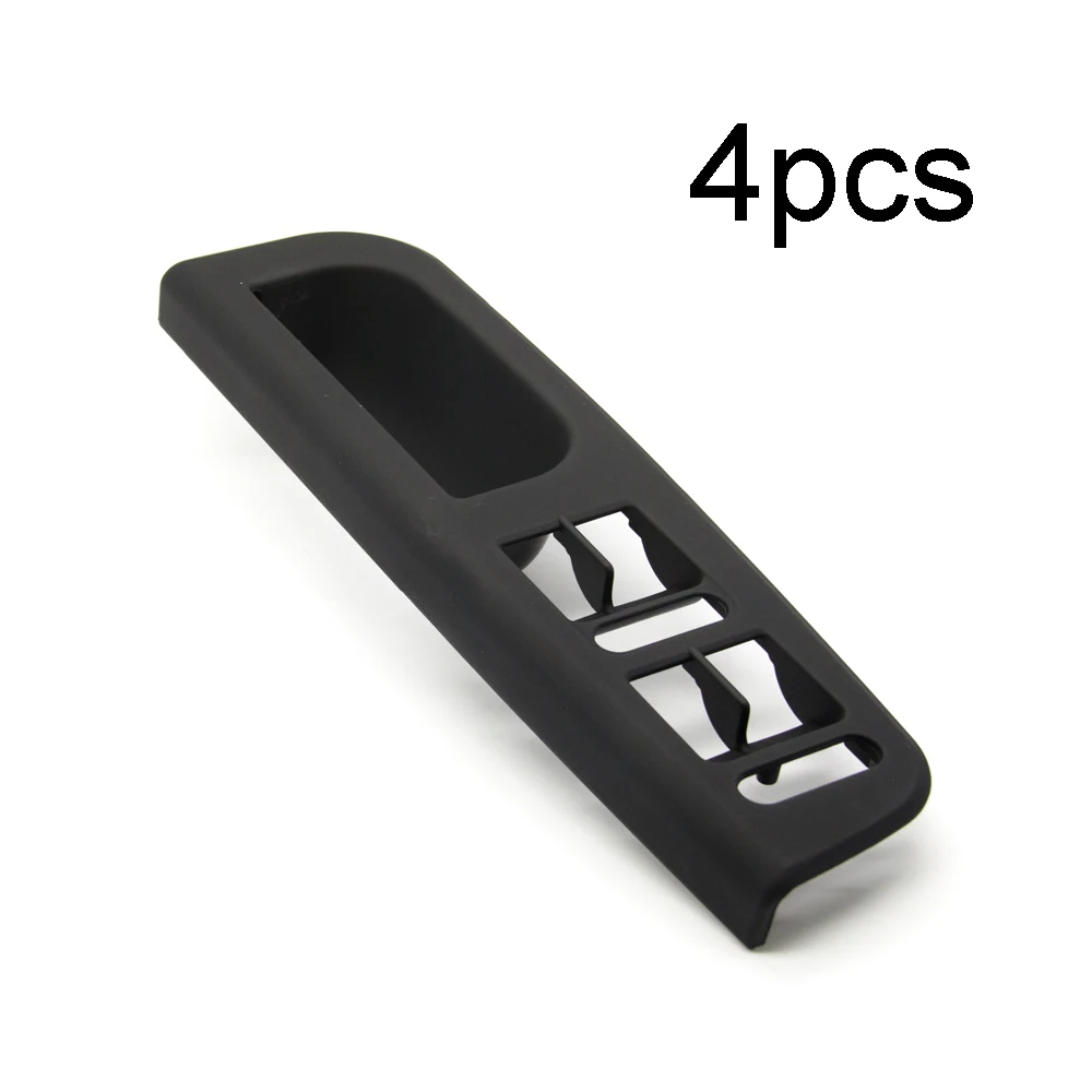 4pcs Master Window Switch Control Panel Trim Bezel Front Left Shell For