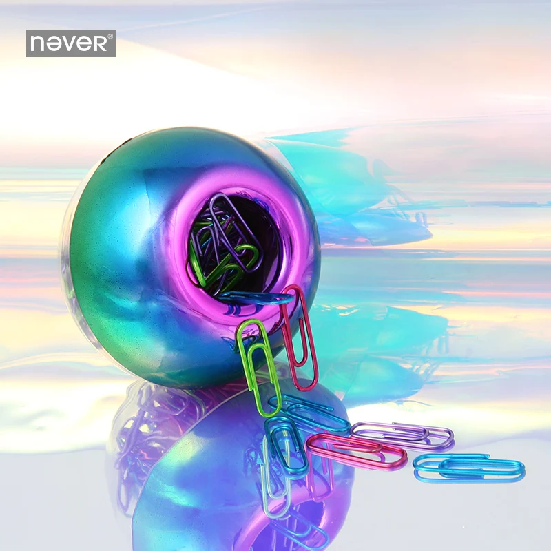 

Never Fly Bird Series Metal Clips Colored Paper Clips Planner Decorative Office Accessories Business School Student Stationery