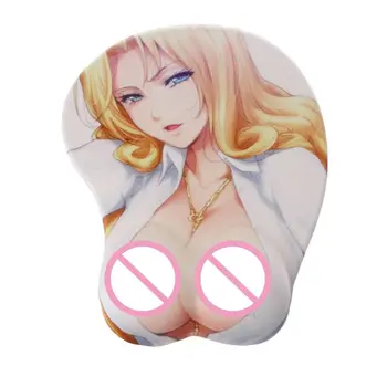 

Cartoon Anime 3D Sexy Beauty Hips Silicone Mouse Pad Creative Wrist Rest Support