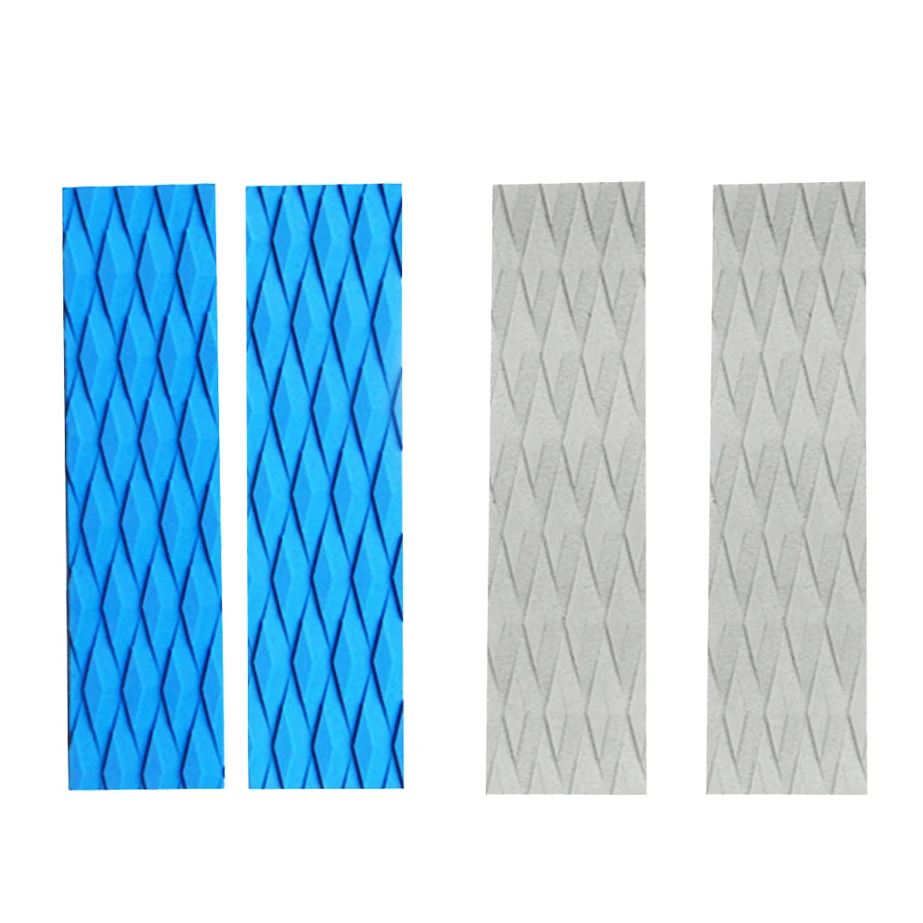 2 Pcs EVA Surfboard Kiteboard Surf Traction Pad Bar Deck Grips