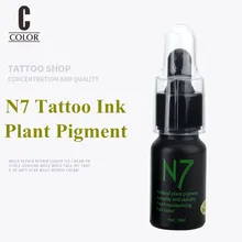 1 шт./лот N7 татуировки пигмент туман пигмента 15 мл/бутылка для бровей и губной министерства глаз пигмент для удаления татуировок