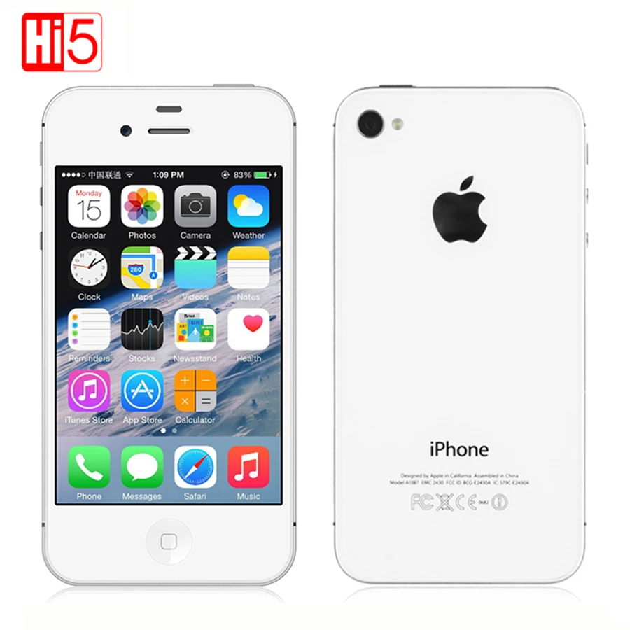 Deverrouille Apple Iphone 4s 32g Rom Ios Ecran Tactile Wifi Gsm Wcdma Gps 8mp 1080 P Ips Mobile Telephone Utilise Iphone4s Aliexpress