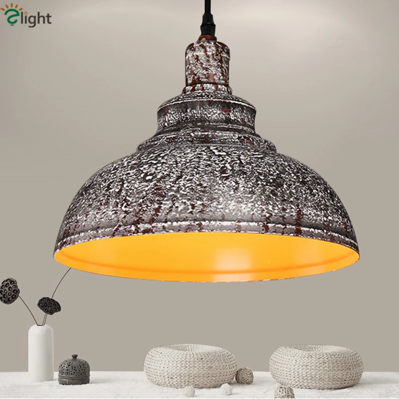 

85-265V American Vintage Painted Metal Wire Suspended Lamps Industrial Style Led Pendant Light For Bar Coffee House