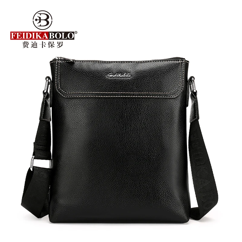 

FEIDIKABOLO High-end Simple Men's Shoulder Bag New Fashion High-Quality Business Computer Bag Casual Messenger Bag