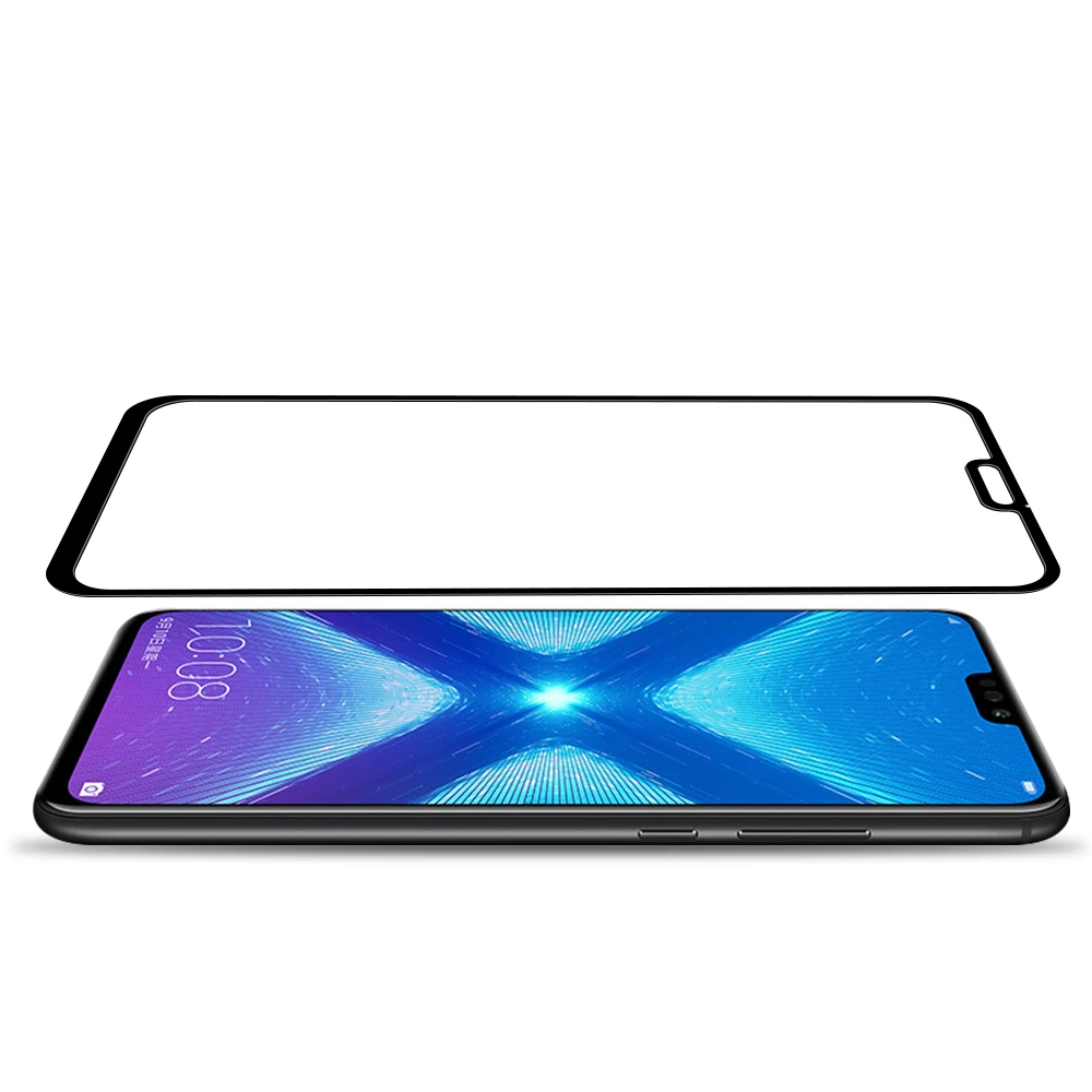 For Huawei Honor 8X Tempered Glass Full Cover Screen Protector for huawei honor8X Glass Tempered Protective Film Cover Case