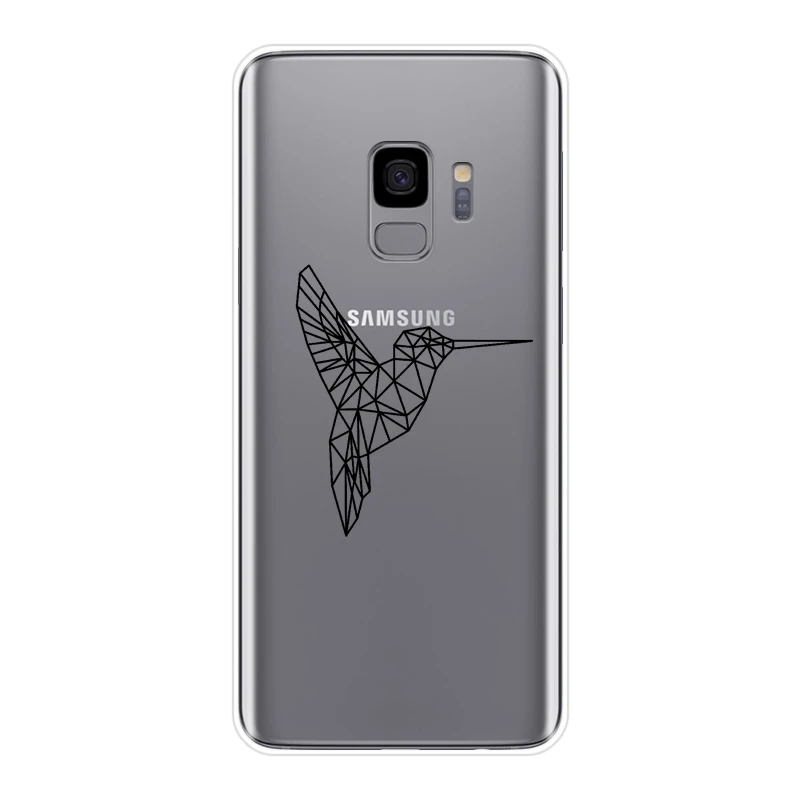 Чехол для телефона с изображением кота собаки лисы оленя Samsung Galaxy Note 4 5 8 9