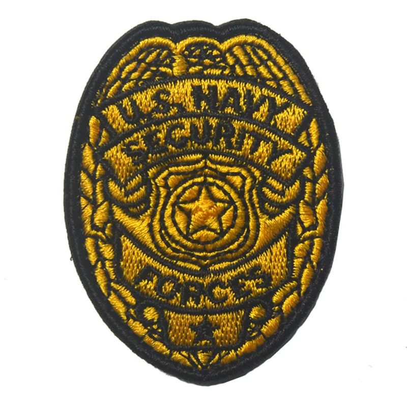 US NAVY SECURITY FORCES Badge Tactical Patch Morale Patches Hook&Loop