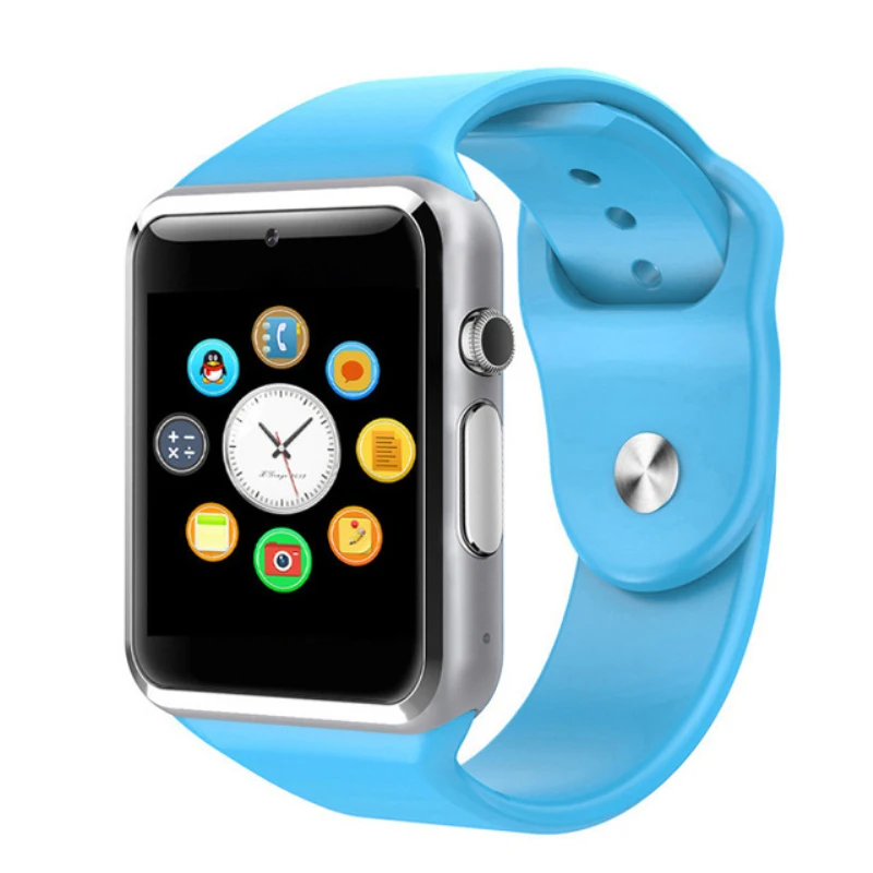 A1 Smart Watch Men Bluetooth WristWatch Sport Pedometer With SIM Camera Smartwatch For Android Smartphone Russia T15 PK DZ09 Q18