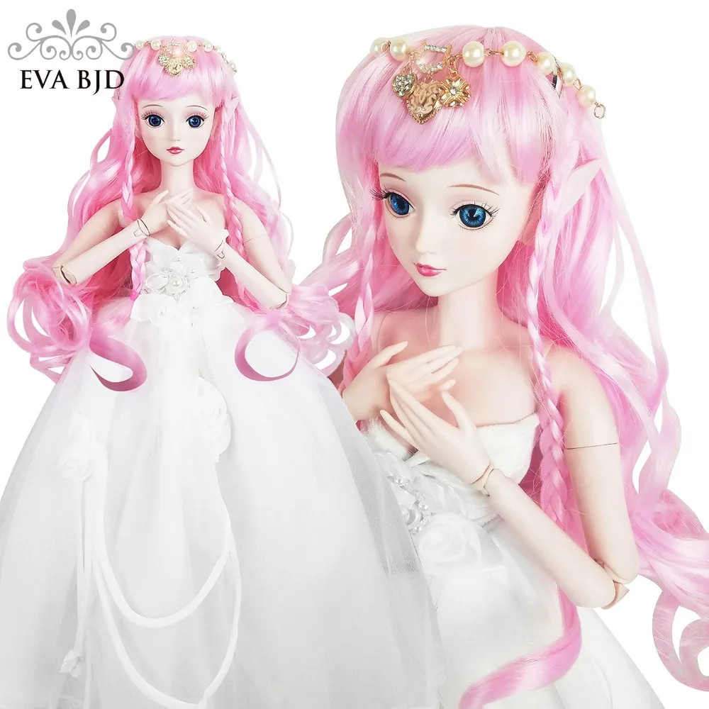 

22" Love Secret Spirit 1/3 BJD Doll SD Doll Demon Wish Girl 56cm 19 jointed dolls Toy For Kids Surprise Gift + Makeup + Full Set