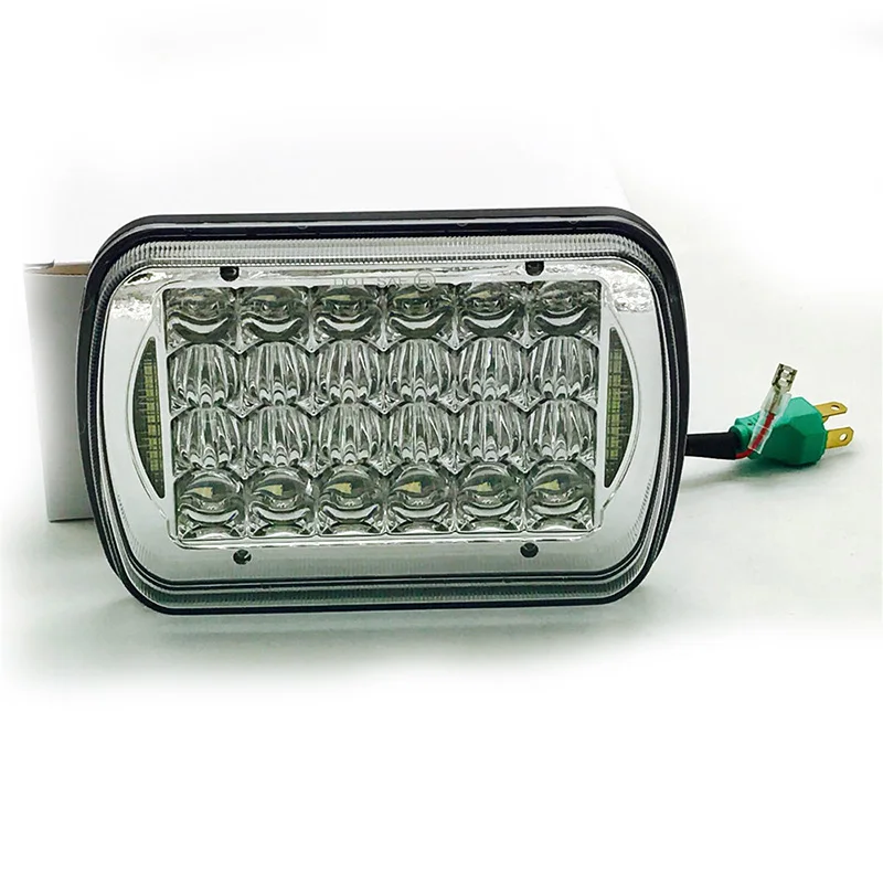 FADUIES 7x 6 5 x 7 inch Projector LED Headlights 5D Lens for Jeep Wrangler YJ Cherokee XJ H6054 H5054 H6054LL 69822 6052 6053 (1)