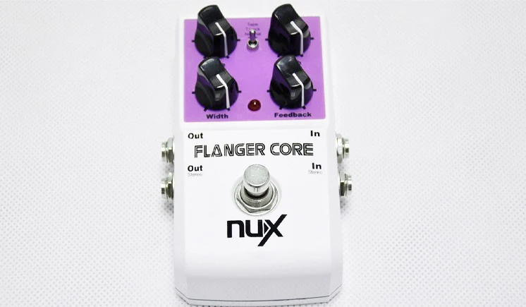 NUX Flanger Core Гитарные эффекты педаль нормальный и лента Flanger True Bypass