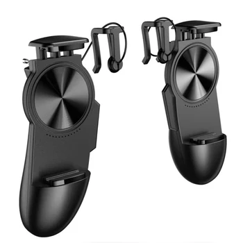 

S12 For PUBG Mobile Gamepad Controller With L1R1 Shooter Trigger Fire Button Aim Key Joystick For iOS & Android Shooting Game