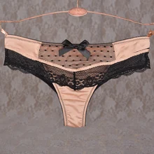 Модные трусики размера плюс, ультратонкие прозрачные кружевные сетчатые соблазнительные сексуальные стринги