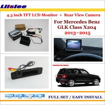 

For Mercedes Benz GLK Class X204 Car 4.3" TFT LCD Monitor Screen Rearview Back Up Camera Car Parking System