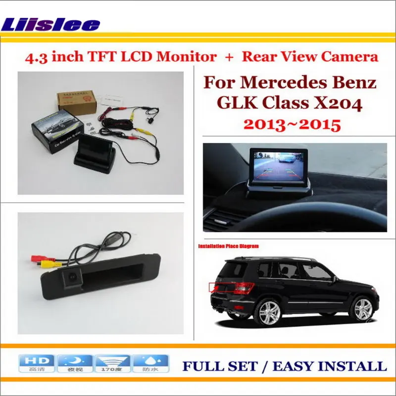 Автомобильная камера для Mercedes Benz GLK Class X204 Car 4 3 &quotTFT ЖК-монитор экран заднего вида