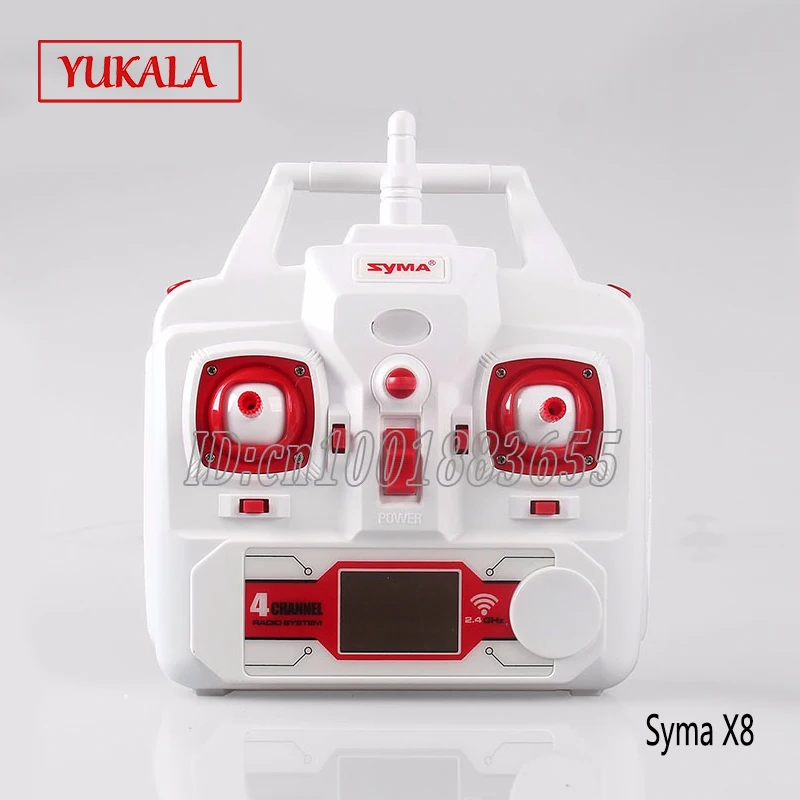 

Free shipping 100% original Syma X8A X8C X8W X8G 4ch RC 2.4G remote control UFO Quadcopter Repuestos Accesorios