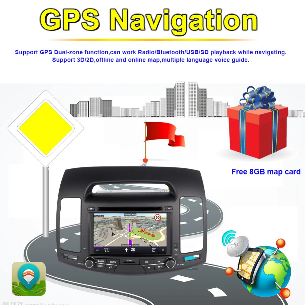 Perfect Android 8.0 Octa Core 4GB RAM Car DVD Multimedia Player For Hyundai Elantra 2007-2011 GPS Navigation Radio Stereo Head Unit 3 Perfect Android 8.0 Octa Core 4GB RAM Car DVD Multimedia Player For Hyundai Elantra 2007-2011 GPS Navigation Radio Stereo Head Unit 3