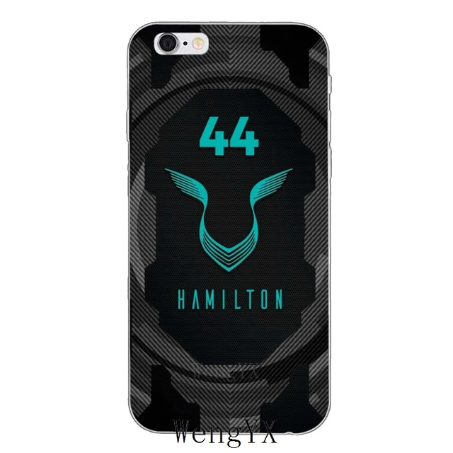 cool racing racer Lewis Hamilton 44 Slim Soft phone case For Xiaomi Mi