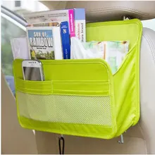 BONAMIE Высокая емкость Оксфорд автомобильное сиденье упаковка Органайзер задняя спинка сидения висячая короткая сумка для хранения дорожные аксессуары сумка