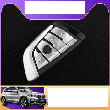 

lsrtw2017 abs car key button trims for bmw x3 2018 2019 2020 g01