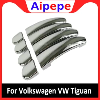 

For Volkswagen VW Tiguan 2009 2010 2011 2012 2013 2014 2015 ABS Chrome Door Handle Cover Trim Car Styling Auto Accessories
