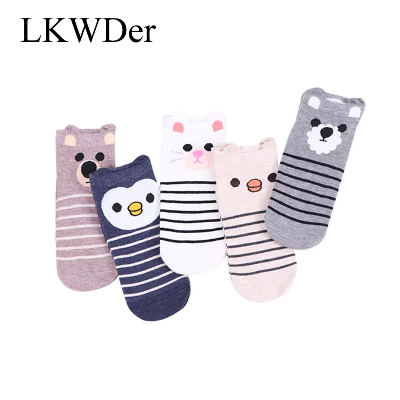 5pairs Cute Girls Socks 3D Ear Cartoon Animal Zoo Cotton Soft Sox Creative Kawaii Jumbo Socks Hosiery Female Women's Socks Meias 5pairs Cute Girls Socks 3D Ear Cartoon Animal Zoo Cotton Soft Sox Creative Kawaii Jumbo Socks Hosiery Female Women's Socks Meias
