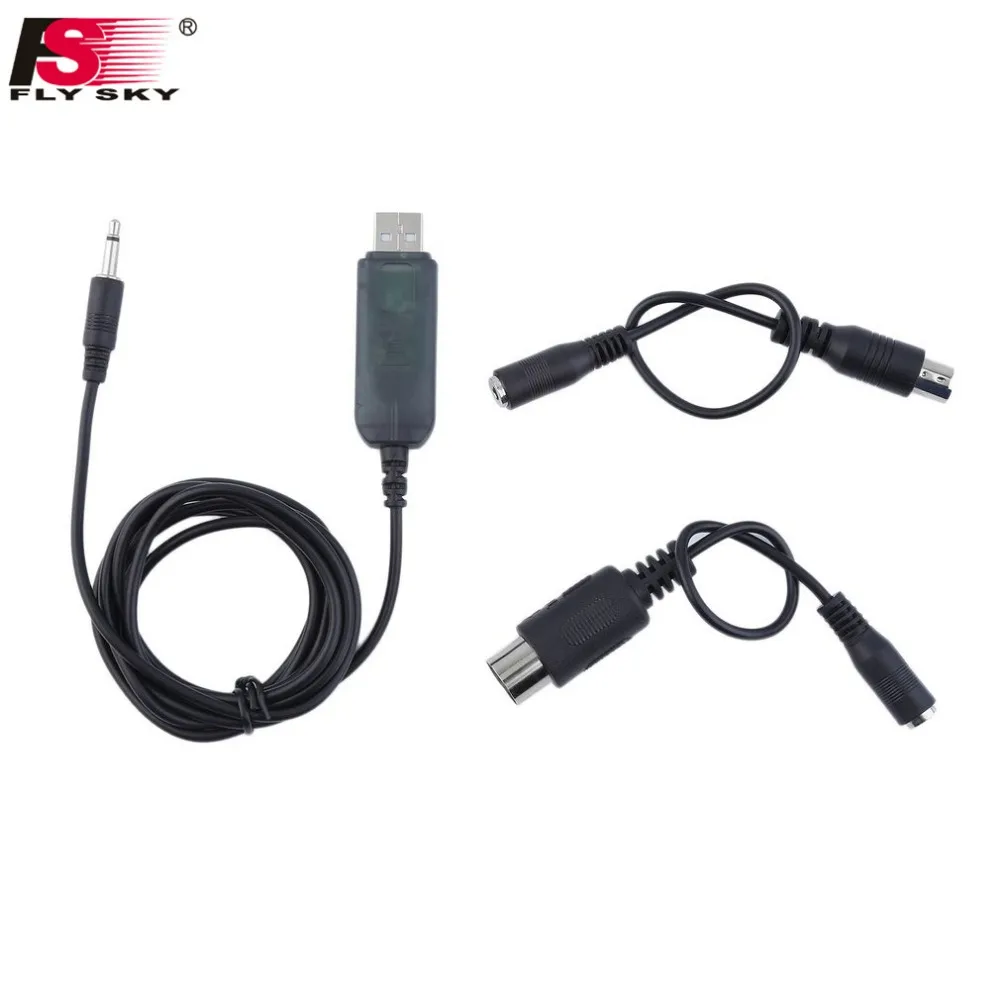 

2.4G Remote Control Aeromodelling USB Analog Cable FMS For Flysky SM100 Skill Traning USB Flight Simulator Cable