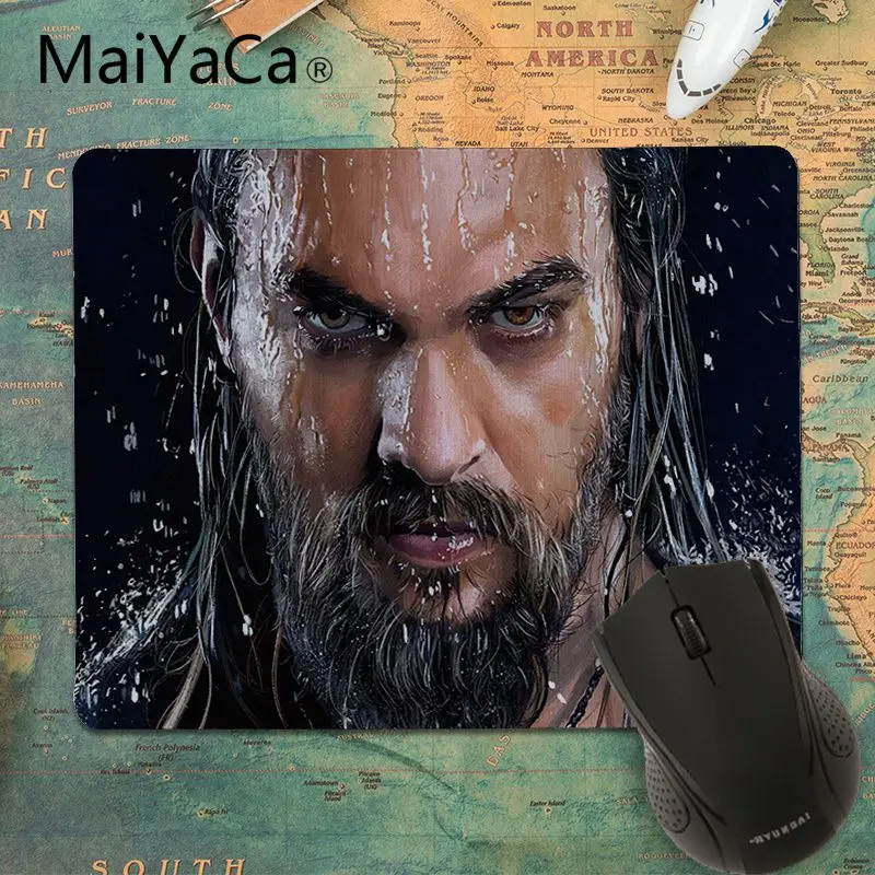 MaiYaCa Aquaman movie индивидуальные коврики для мыши компьютерный Аниме Коврик и