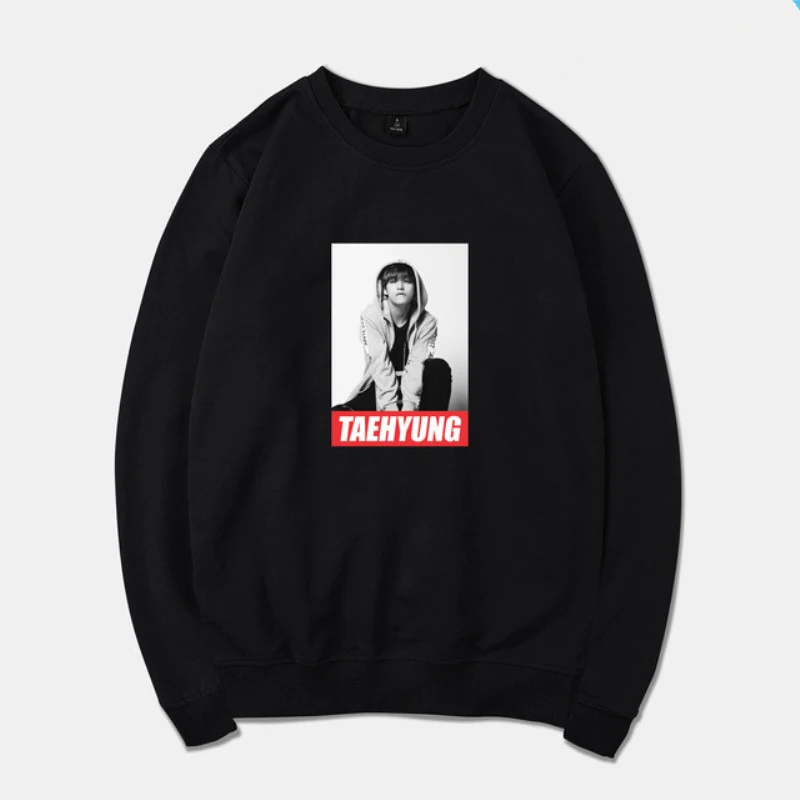 

Mainlead Taehyung Boys Hoodie Sweatshirt Brand Homme Hooded Pullover