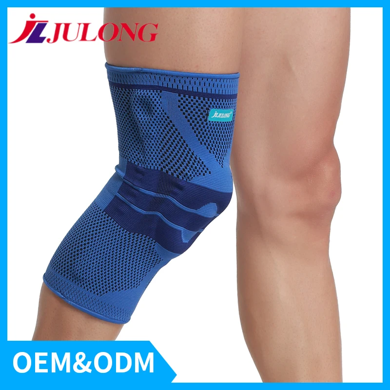 JLJULONG high Elastic silicon kneecap support basketball,volleyball