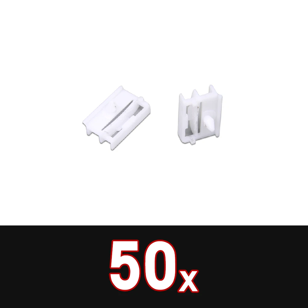 

50PCS Car Side Bumper Sill Skirts Apron Trim Clips Fasteners For BMW 3 Series E36 E46 & E90 E91 1990-2000 Car Accessories