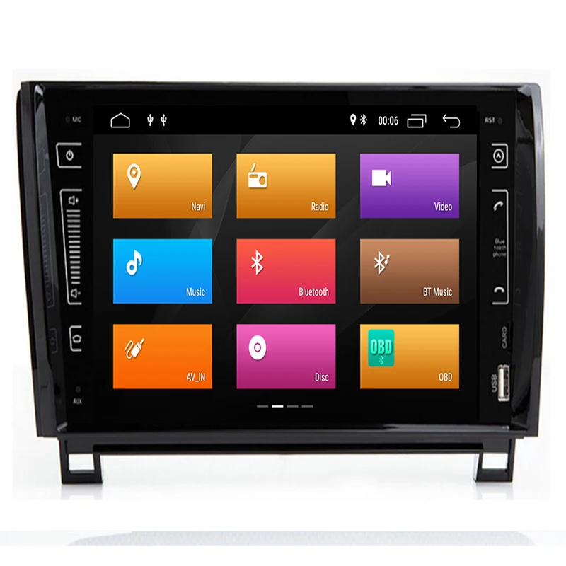 

IPS Eight Core Android 9.0 Car Radio GPS Navigation Central Multimedia for Toyota Sequoia Tundra 2007 2008 2009 2010 2011 2012